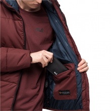 Jack Wolfskin Kurtka zimowa Kyoto XT - wiatroszczelna kurtka izolacyjna - kolor cordovan czerwony męski